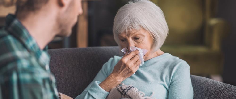 Como badante anziani inverno influenza