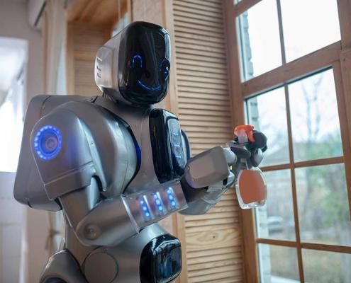 como badante robot