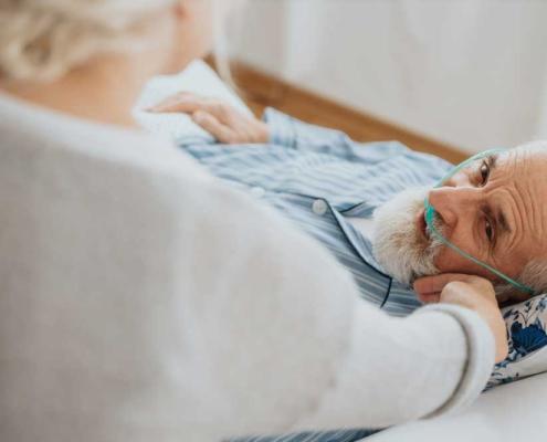 badante e ossigenoterapia como