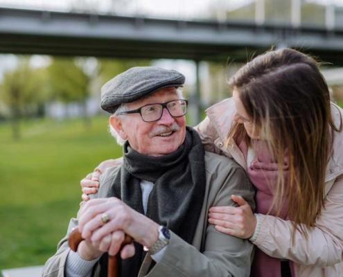 badante e parkinson como