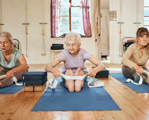 ginnastica dolce anziani como